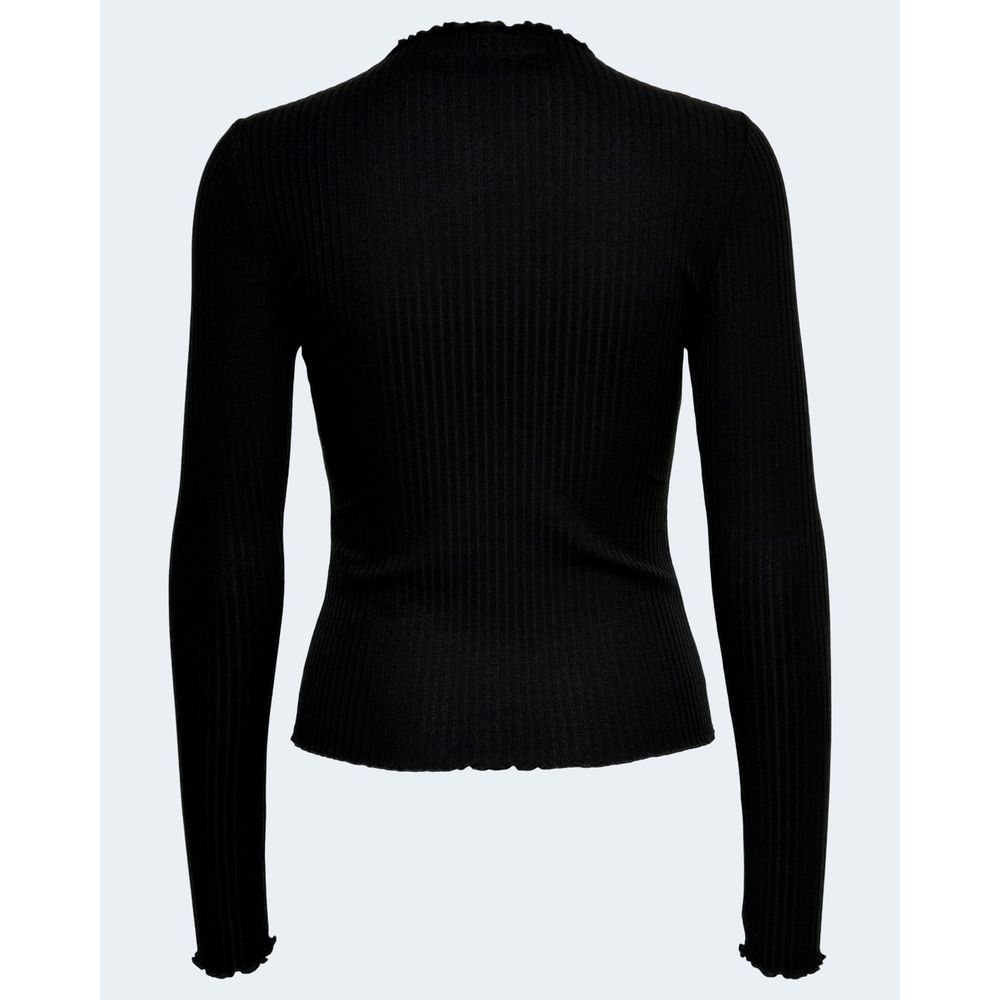 Only Black Polyester Turtleneck 1728,71956299936,Black,Clothing,IT42|M,New with tags,Only,Sweaters - Clothing,Turtlenecks - Sweaters - Clothing,Women,XL