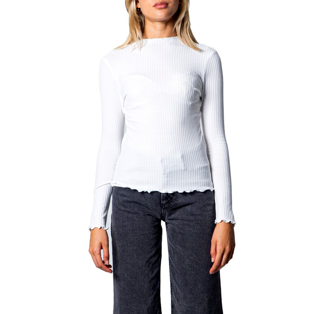 Only White Polyester Turtleneck 1728,71956299936,Clothing,IT38|XS,IT42|M,IT44|L,New with tags,Only,Sweaters - Clothing,Turtlenecks - Sweaters - Clothing,White,Women