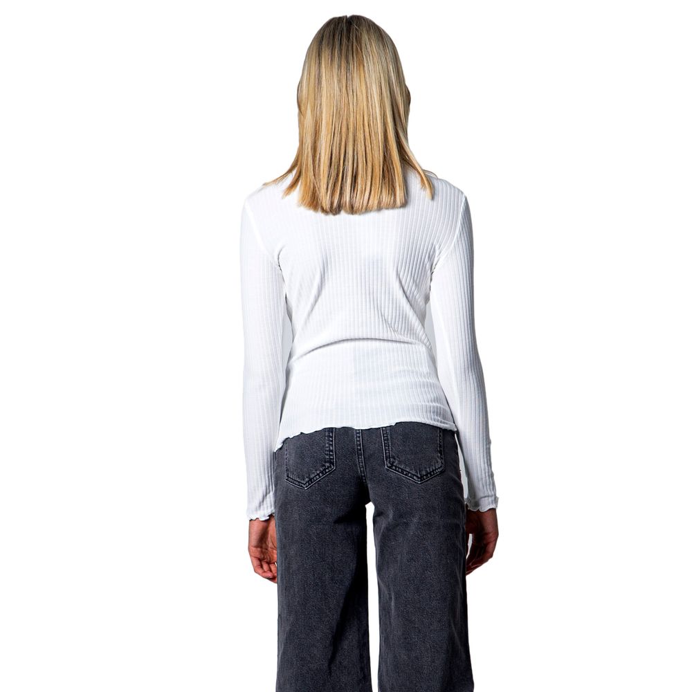 Only White Polyester Turtleneck 1728,71956299936,Clothing,IT38|XS,IT42|M,IT44|L,New with tags,Only,Sweaters - Clothing,Turtlenecks - Sweaters - Clothing,White,Women