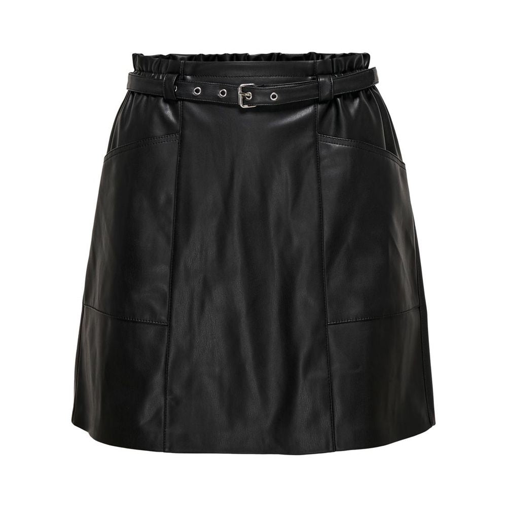 Only Black Polyester Mini Skirt 1728,71956299936,Black,Clothing,IT42|M,IT44|L,Mini - Skirts - Clothing,New with tags,Only,Skirts - Clothing,Women