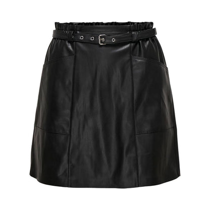 Only Black Polyester Mini Skirt 1728,71956299936,Black,Clothing,IT42|M,IT44|L,Mini - Skirts - Clothing,New with tags,Only,Skirts - Clothing,Women