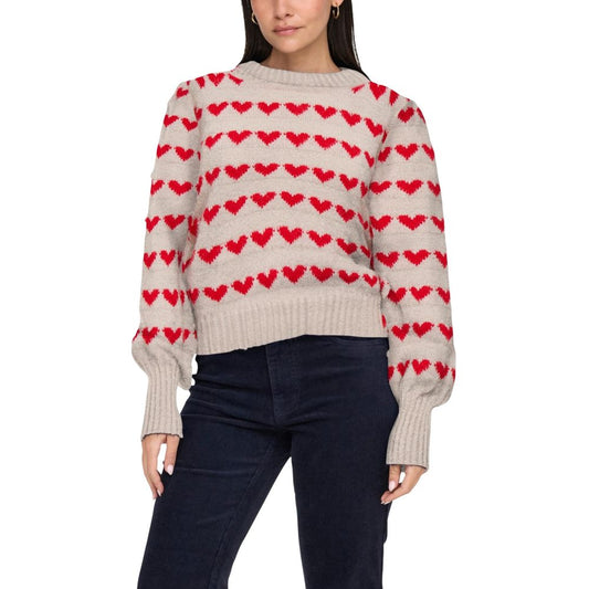 Jacqueline De Yong Beige Polyester Sweatshirt 1728,71956299936,Beige,Clothing,IT44|L,Jacqueline De Yong,New with tags,Sweaters - Clothing,Sweatshirts - Sweaters - Clothing,Women
