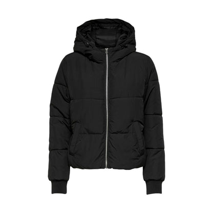 Jacqueline De Yong Black Polyester Shell Jacket 1728,71956299936,Black,Clothing,IT38|XS,Jackets & Coats - Clothing,Jacqueline De Yong,New with tags,Shell Jackets - Jackets & Coats - Clothing,Women