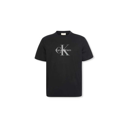 Calvin Klein Jeans Black Cotton T-Shirt