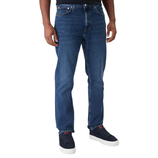 Tommy Hilfiger Blue Recycled Cotton Relaxed Fit Jeans 1728,71956299936,Blue,Clothing,Jeans Denim - Clothing,Men,New with tags,Relaxed Fit Jeans - Jeans Denim - Clothing,Tommy Hilfiger,W29 | L32,W30 | L32