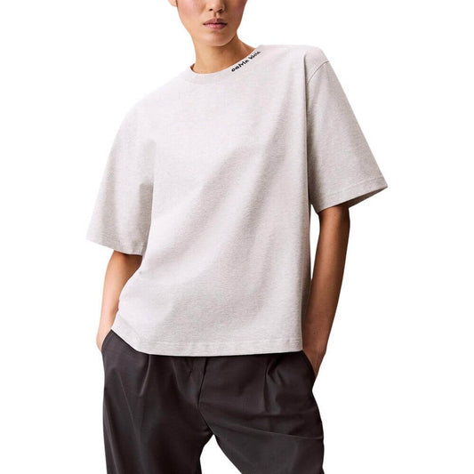 Calvin Klein Jeans Gray Cotton T-Shirt 1728,71956299936,Calvin Klein Jeans,Clothing,Gray,IT38|XS,IT40|S,IT42|M,New with tags,T-Shirts - Clothing,Women