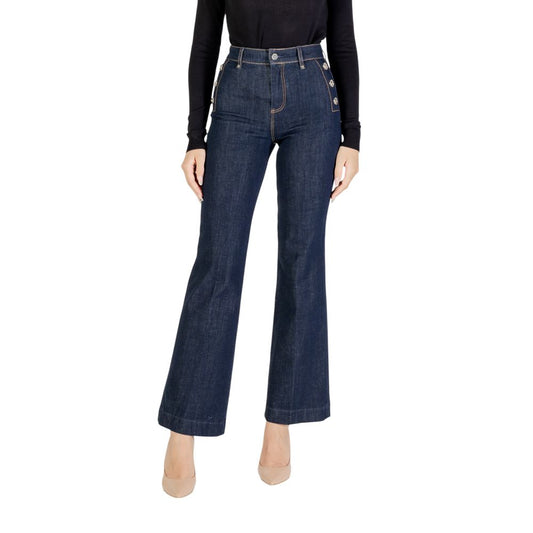 Guess Blue Cotton Bootcut Jeans 1728,71956299936,Blue,Bootcut Jeans - Jeans Denim - Clothing,Clothing,Guess,Jeans Denim - Clothing,New with tags,W24 | L32,Women