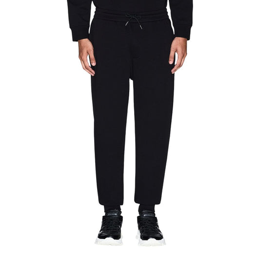 Armani Exchange Bicolor Cotton Joggers (Workout Pants)