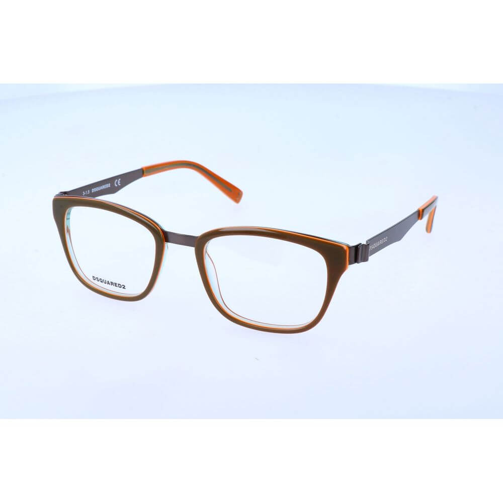 Dsquared² Bicolor Metal Glasses (Frames) 1728,67434610848,Accessories,Bicolor,Dsquared²,Glasses (Frames) - Glasses and Sunglasses - Accessories,Glasses and Sunglasses - Accessories,Men,New with tags
