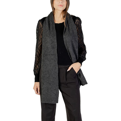 Only Gray Recycled Polyester Scarf 1728,71956299936,Accessories,Gray,New with tags,One Size,Only,Scarves - Accessories,Scarves - Scarves - Accessories,Women