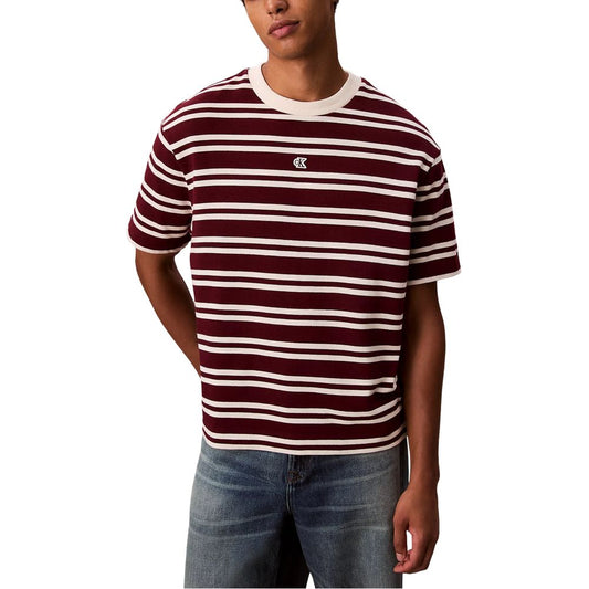Calvin Klein Jeans Multicolor Cotton T-Shirt 1728,71956299936,Calvin Klein Jeans,Clothing,IT54 | XXL,Men,Multicolor,New with tags,T-Shirts - Clothing