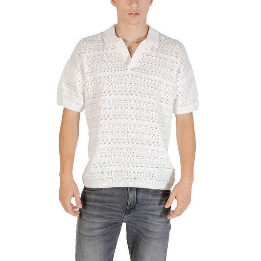 Only & Sons White Cotton Shortsleeve Shirt 1728,71956299936,Clothing,IT46 | M,IT48 | L,IT52 | XL,IT54 | XXL,Men,New with tags,Only & Sons,Shirts - Clothing,Shortsleeve - Shirts - Clothing,White