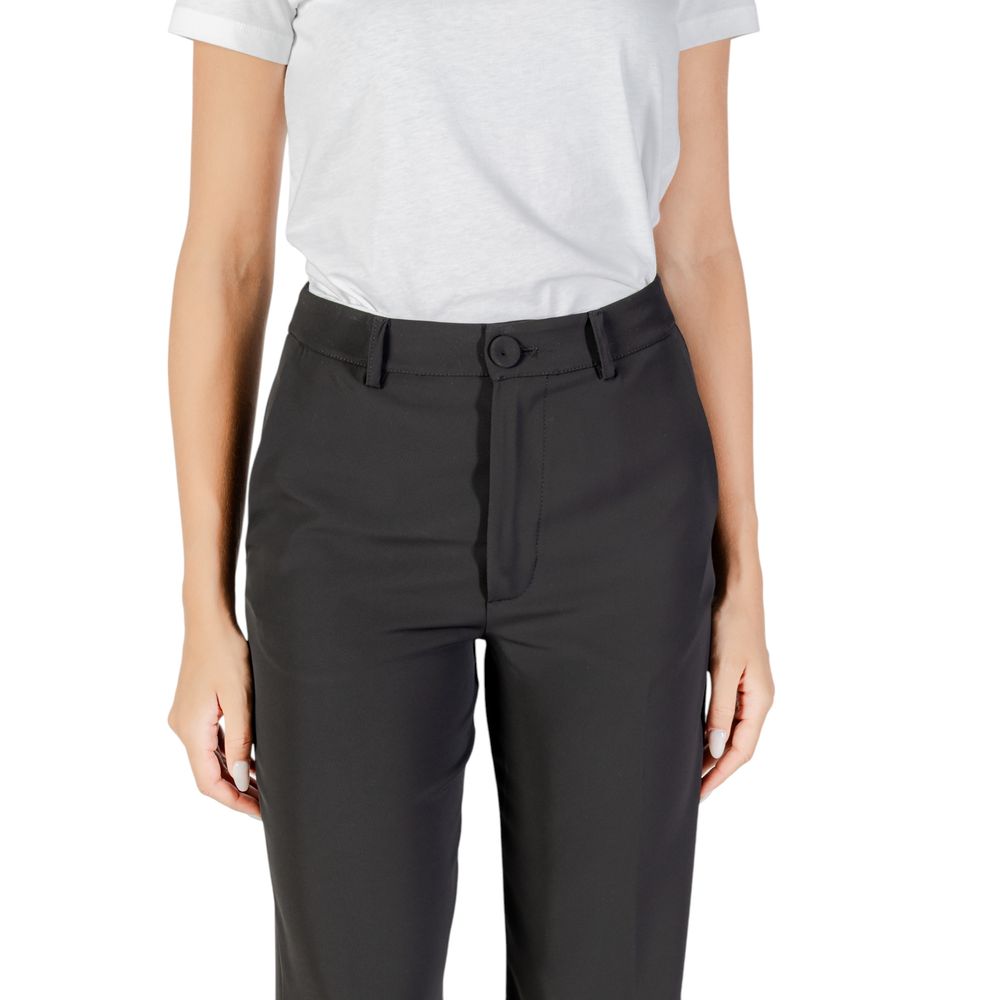 Rinascimento Black Polyester Casual Pants 1728,71956299936,Black,Casual Pants - Pants - Clothing,Clothing,IT40|S,IT42|M,IT44|L,New with tags,Pants - Clothing,Rinascimento,Women