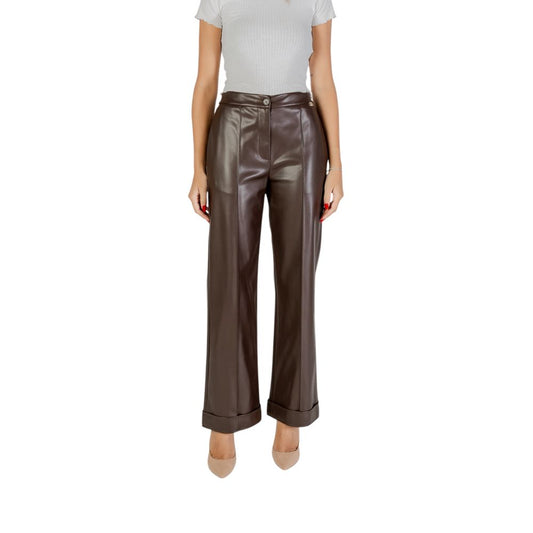 Liu Jo Brown Polyester Casual Pants 1728,42 | S,71956299936,Brown,Casual Pants - Pants - Clothing,Clothing,IT40 | XS,Liu Jo,New with tags,Pants - Clothing,Women
