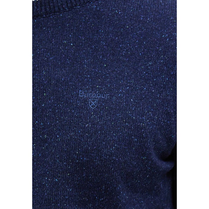 Barbour Blue Wool Sweatshirt 1728,71956299936,Barbour,Blue,Clothing,IT44 | S,Men,New with tags,Sweaters - Clothing,Sweatshirts - Sweaters - Clothing