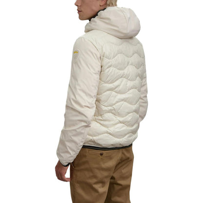 Blauer White Polyamide Shell Jacket 1728,71956299936,Blauer,Clothing,IT54 | XXL,Jackets & Coats - Clothing,Men,New with tags,Shell Jackets - Jackets & Coats - Clothing,White