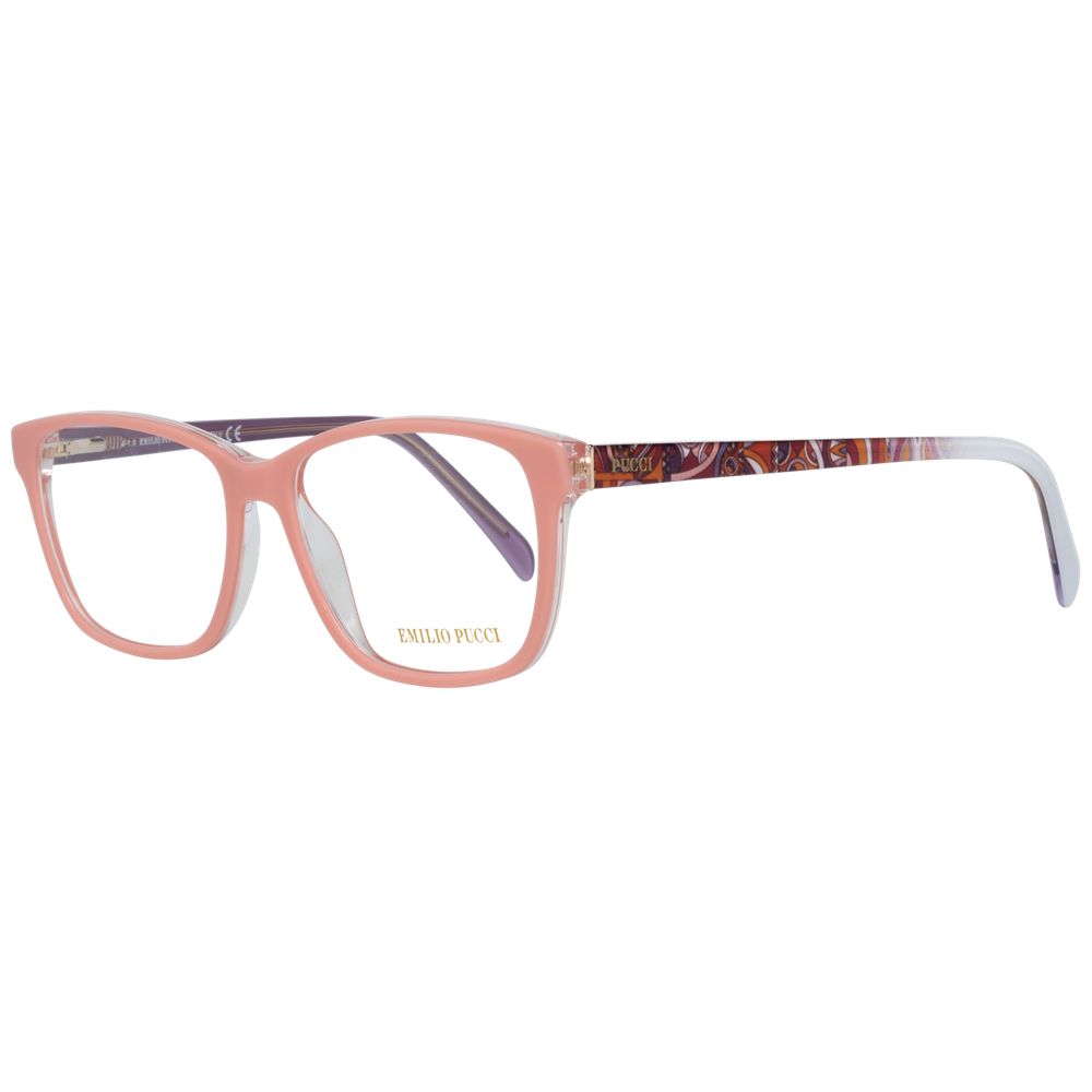 Emilio Pucci Pink Plastic Glasses (Frames) 1728,67345776800,Accessories,Emilio Pucci,Glasses (Frames) - Glasses and Sunglasses - Accessories,Glasses and Sunglasses - Accessories,New with tags,Pink,Women