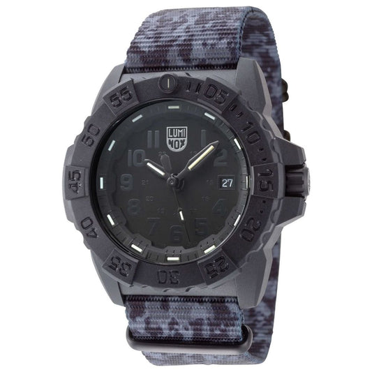 Luminox Gray Nylon Sport Watch 1728,67434610848,Accessories,Gray,Luminox,Men,New with tags,Sport Watches - Watches - Accessories,Watches - Accessories
