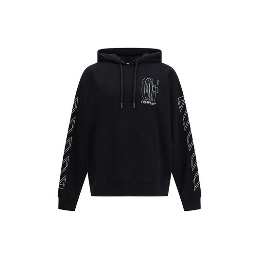 Off-White Black Cotton Sweatshirt 1728,72470364320,Black,Clothing,L,M,Men,New with tags,Off-White,S,Sweaters - Clothing,Sweatshirts - Sweaters - Clothing,XL