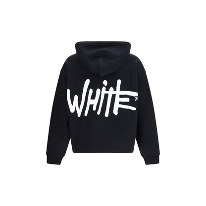 Off-White Black Cotton Sweatshirt 1728,72470364320,Black,Clothing,L,Men,New with tags,Off-White,S,Sweaters - Clothing,Sweatshirts - Sweaters - Clothing,XL