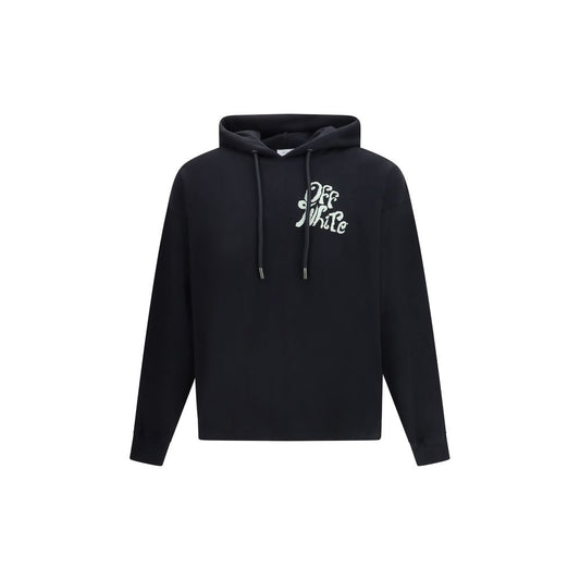 Off-White Black Cotton Sweatshirt 1728,72470364320,Black,Clothing,L,M,Men,New with tags,Off-White,S,Sweaters - Clothing,Sweatshirts - Sweaters - Clothing,XL,XXL