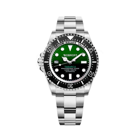 Bobroff Silver Stainless Steel Sport Watch 1728,67434610848,Accessories,Bobroff,Men,New with tags,Silver,Sport Watches - Watches - Accessories,Watches - Accessories