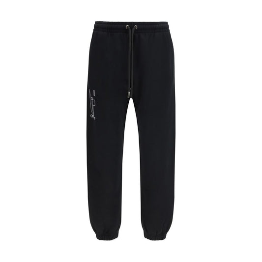 Off-White Black Cotton Joggers (Workout Pants) 1728,72470364320,Black,Clothing,Joggers (workout pants) - Sportswear - Clothing,L,M,Men,New with tags,Off-White,S,Sportswear - Clothing,XL