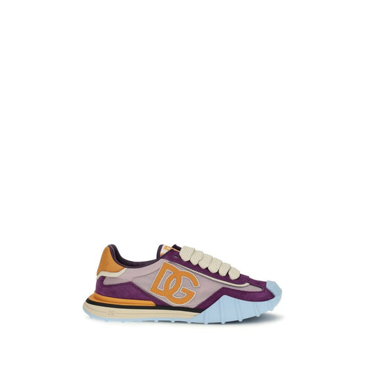 Dolce & Gabbana Multicolor Polyamide Athletic Sneakers 1728,72470364320,Athletic - Sneakers - Shoes,Dolce & Gabbana,EU40/US10,Multicolor,New with tags,Shoes,Sneakers - Shoes,Women