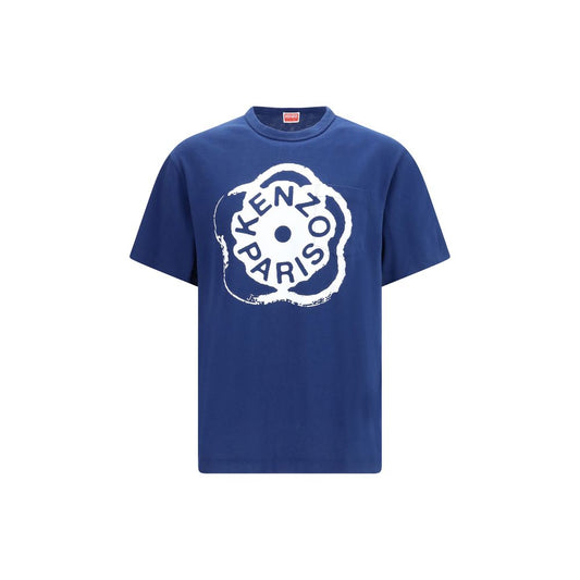 Kenzo Blue Cotton T-Shirt 1728,72470364320,Blue,Clothing,Kenzo,L,M,Men,New with tags,S,T-Shirts - Clothing,T-Shirts - T-Shirts - Clothing,XL