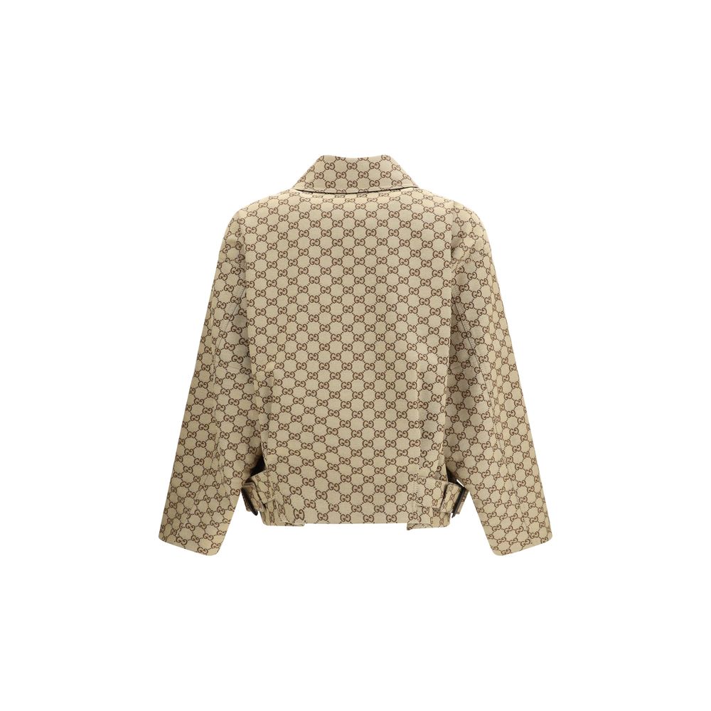 Gucci Beige Cotton Bomber 1728,72470364320,Beige,Bombers - Jackets & Coats - Clothing,Clothing,Gucci,IT40 | M,IT42 | L,Jackets & Coats - Clothing,New with tags,Women