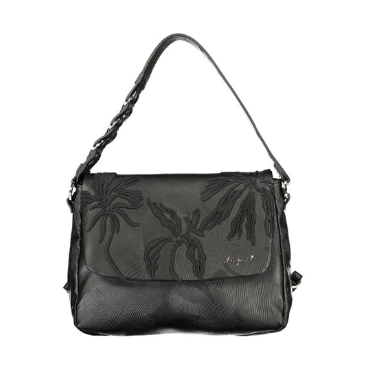 Desigual Black Polyurethane Women Backpack 1728,67403481248,Backpacks - Bags,Bags,Black,Desigual,New with tags,Women