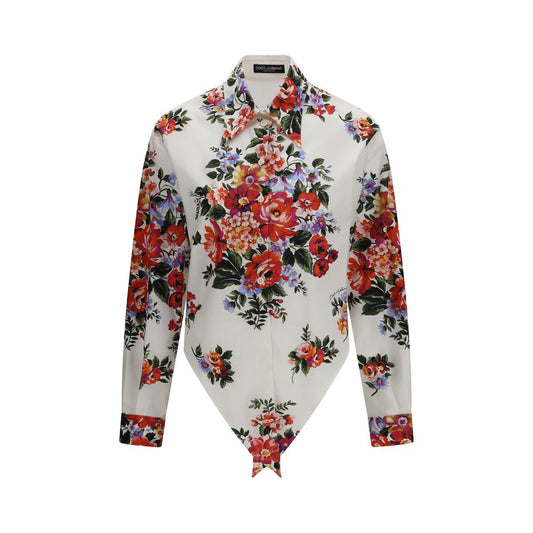 Dolce & Gabbana Multicolor Cotton Pattern Shirt 1728,72470364320,Clothing,Dolce & Gabbana,IT40 | M,IT42 | L,Multicolor,New with tags,Pattern - Shirts - Clothing,Shirts - Clothing,Women