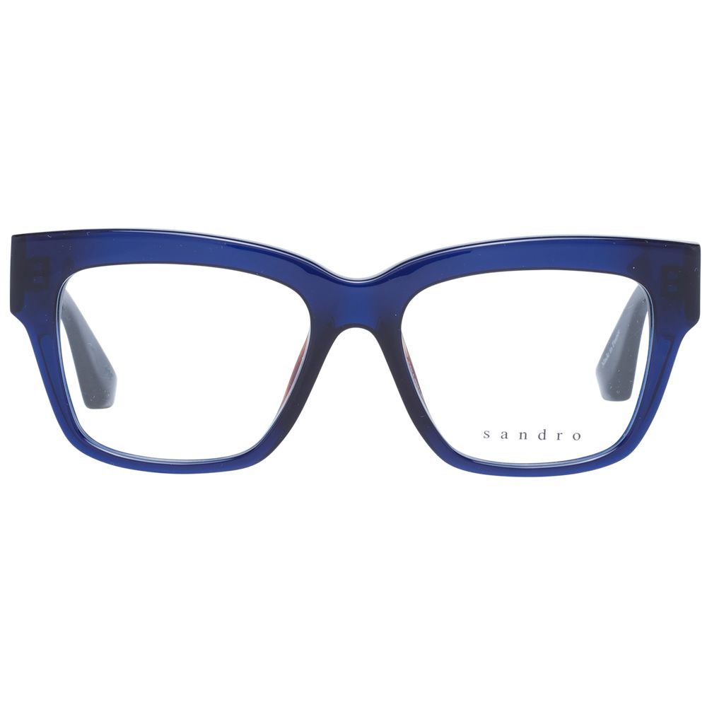 Sandro Blue Plastic Glasses (Frames) 1728,67345776800,Accessories,Blue,Glasses (Frames) - Glasses and Sunglasses - Accessories,Glasses and Sunglasses - Accessories,New with tags,Sandro,Women