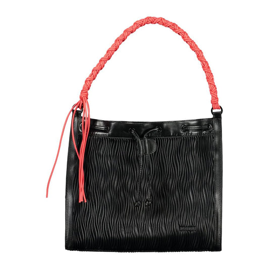 Desigual Black Polyurethane Women Backpack 1728,67403481248,Backpacks - Bags,Bags,Black,Desigual,New with tags,Women