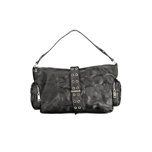 Desigual Nero Poliuretano Women Handbag 1728,67403481248,Bags,Black,Desigual,Handbags - Bags,New with tags,Women