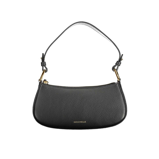 Coccinelle Black Leather Women Handbag 1728,67403481248,Bags,Black,Coccinelle,Handbags - Bags,New with tags,Women