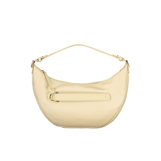 Coccinelle Beige Leather Women Handbag 1728,67403481248,Bags,Beige,Coccinelle,Handbags - Bags,New with tags,Women
