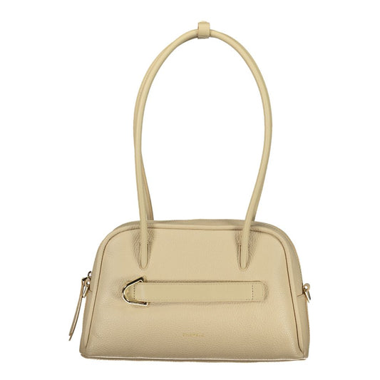 Coccinelle Beige Leather Women Handbag 1728,67403481248,Bags,Beige,Coccinelle,Handbags - Bags,New with tags,Women