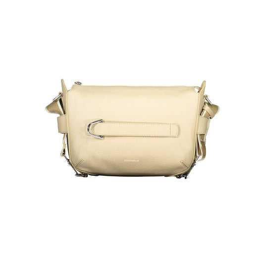 Coccinelle Beige Leather Women Handbag 1728,67403481248,Bags,Beige,Coccinelle,Handbags - Bags,New with tags,Women