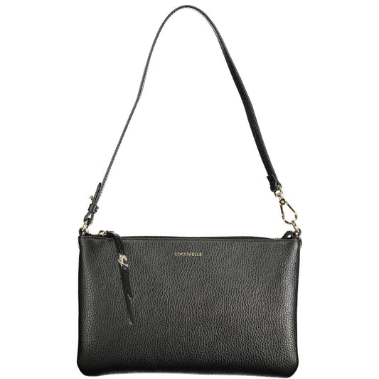 Coccinelle Black Leather Women Handbag 1728,67403481248,Bags,Black,Coccinelle,Handbags - Bags,New with tags,Women