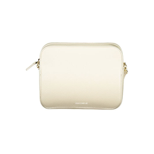 Coccinelle White Leather Handbag 1728,67403481248,Bags,Coccinelle,Handbags - Bags,New with tags,White,Women