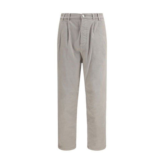Brunello Cucinelli Brown Cotton Casual Pants 1728,72470364320,Brown,Brunello Cucinelli,Casual Pants - Pants - Clothing,Clothing,IT48 | M,IT50 | L,IT52 | XL,IT54 | XXL,Men,New with tags,Pants - Clothing