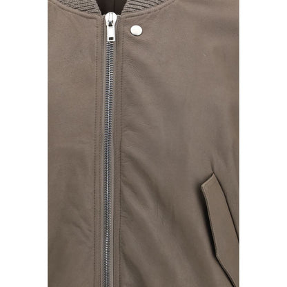 Rick Owens Gray Lamb Ovis Aries Bomber