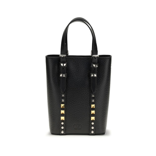 Valentino Garavani Black Calf Leather Bos Taurus Other Accessories 1728,72470364320,Accessories,Black,Men,New with tags,Other Accessories - Accessories,Valentino Garavani