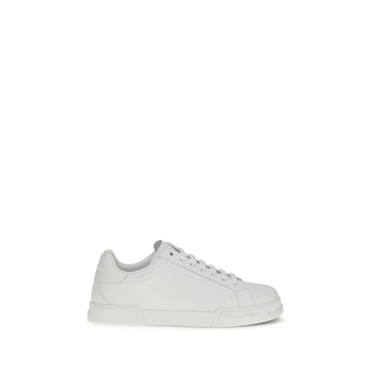 Dolce & Gabbana White Calf Leather Bos Taurus Low Top Sneakers 1728,72470364320,Dolce & Gabbana,EU42.5/US9.5,EU42/US9,EU44/US11,EU45/US12,Low Tops - Sneakers - Shoes,Men,New with tags,Shoes,Sneakers - Shoes,White