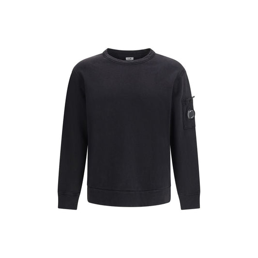 C.P. Company Black Cotton Sweatshirt 1728,72470364320,Black,C.P. Company,Clothing,L,M,Men,New with tags,S,Sweaters - Clothing,Sweatshirts - Sweaters - Clothing,XL