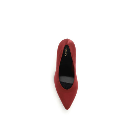 Versace Multicolor Viscose Pumps