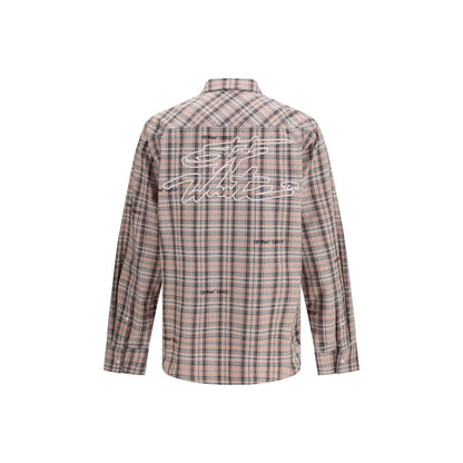 Off-White Multicolor Cotton Pattern Shirt 1728,72470364320,Clothing,IT46 | S,IT48 | M,IT50 | L,IT52 | XL,Men,Multicolor,New with tags,Off-White,Pattern - Shirts - Clothing,Shirts - Clothing
