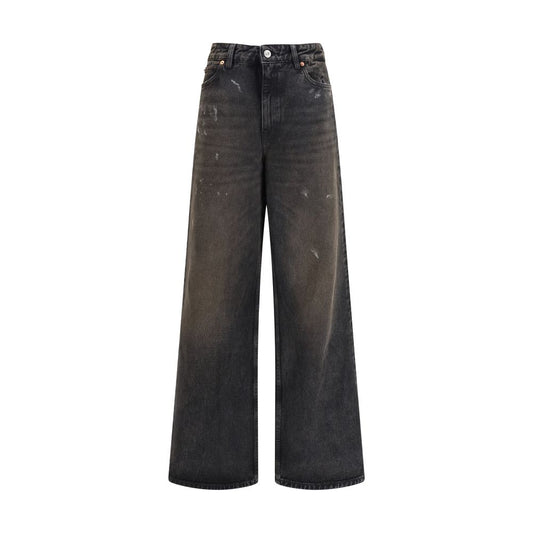 Our Legacy Black Cotton Relaxed Fit Jeans 1728,34 | XXS,72470364320,Black,Clothing,Jeans Denim - Clothing,New with tags,Our Legacy,Relaxed Fit Jeans - Jeans Denim - Clothing,Women