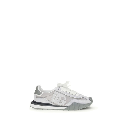 Dolce & Gabbana Gray Calf Leather Bos Taurus Athletic Sneakers 1728,72470364320,Athletic - Sneakers - Shoes,Dolce & Gabbana,EU42.5/US9.5,EU42/US9,EU43/US10,EU44/US11,EU45/US12,EU46/US13,Gray,Men,New with tags,Shoes,Sneakers - Shoes